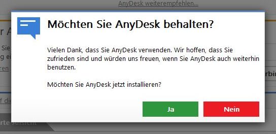 AnyDesk-Installation